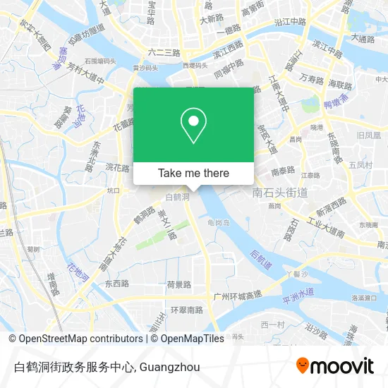 白鹤洞街政务服务中心 map