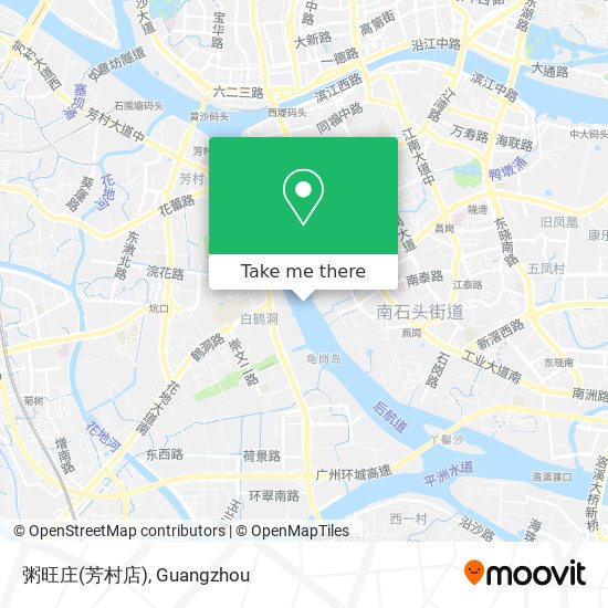 粥旺庄(芳村店) map