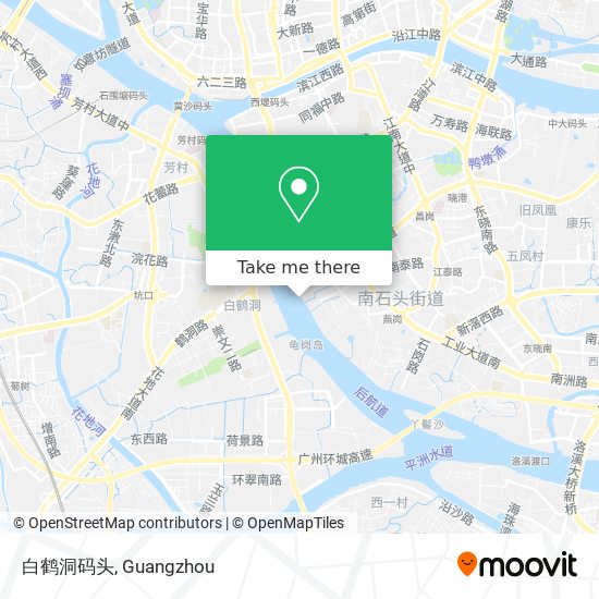 白鹤洞码头 map