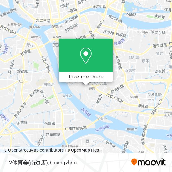 L2体育会(南边店) map
