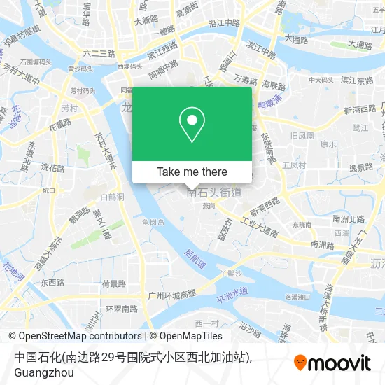 中国石化(南边路29号围院式小区西北加油站) map
