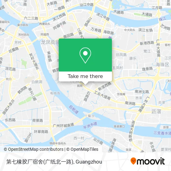 第七橡胶厂宿舍(广纸北一路) map