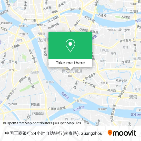 中国工商银行24小时自助银行(南泰路) map