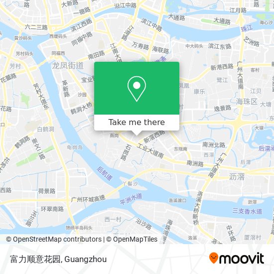 富力顺意花园 map