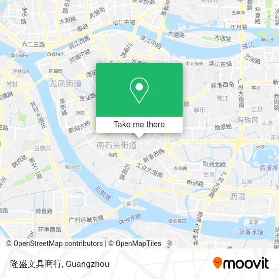 隆盛文具商行 map