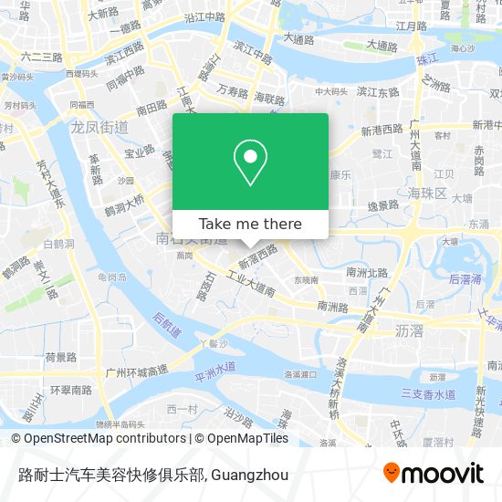 路耐士汽车美容快修俱乐部 map