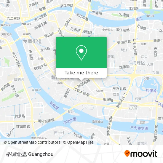 格调造型 map