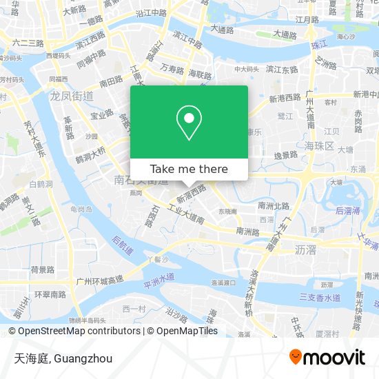 天海庭 map