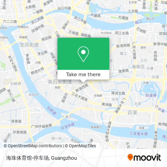 海珠体育馆-停车场 map