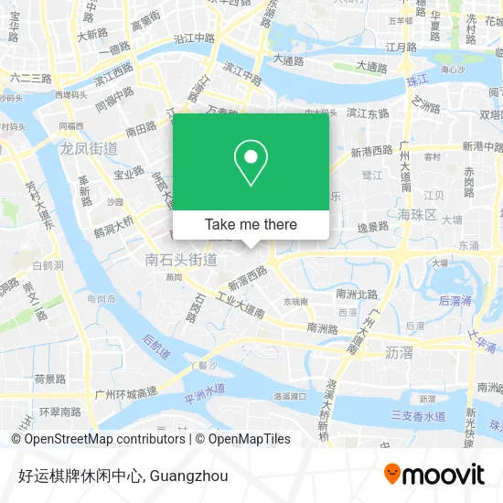 好运棋牌休闲中心 map