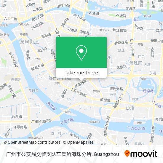 广州市公安局交警支队车管所海珠分所 map