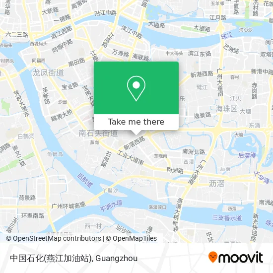 中国石化(燕江加油站) map