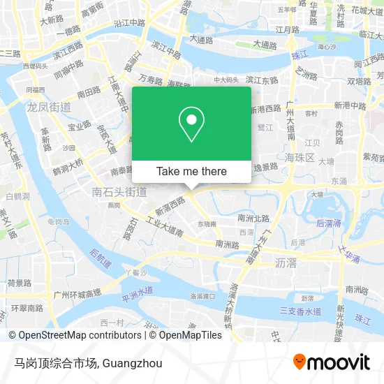 马岗顶综合市场 map