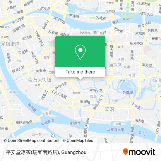 平安堂凉茶(瑞宝南路店) map