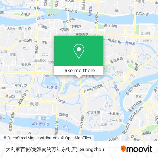 大利家百货(龙潭南约万年东街店) map