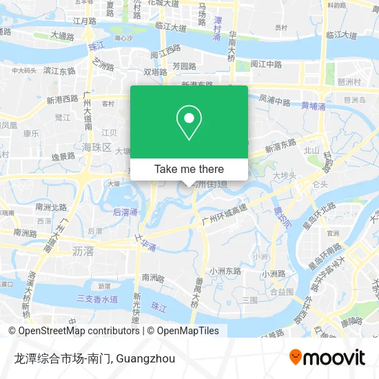 龙潭综合市场-南门 map