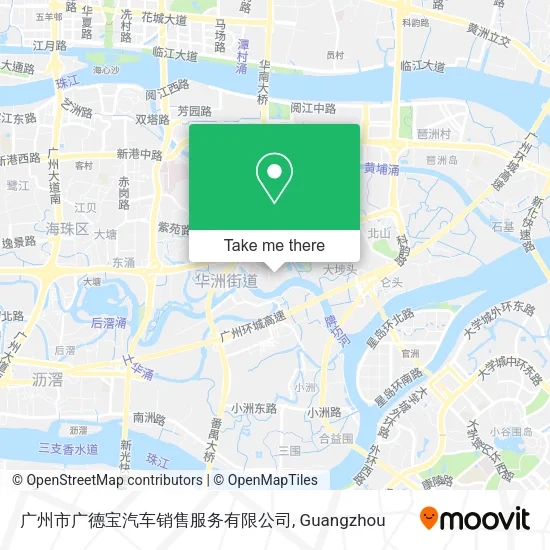 广州市广德宝汽车销售服务有限公司 map