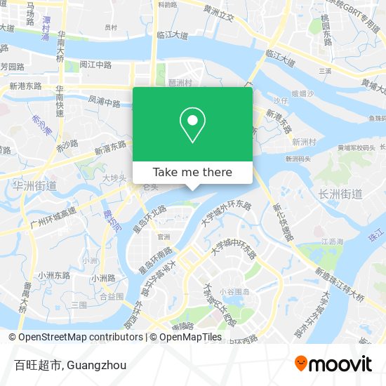 百旺超市 map