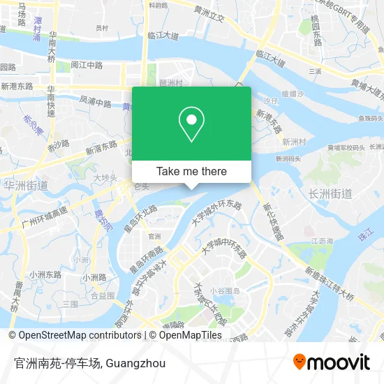 官洲南苑-停车场 map