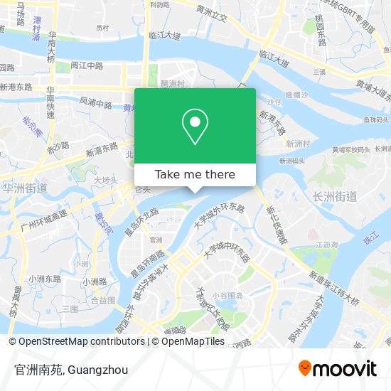 官洲南苑 map