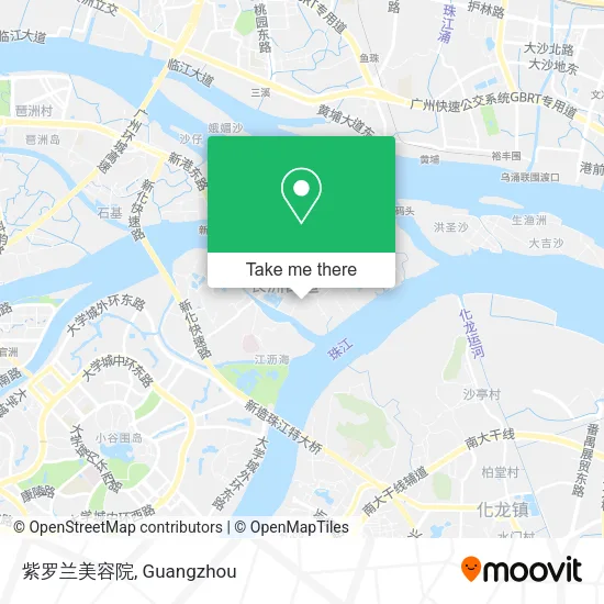 紫罗兰美容院 map
