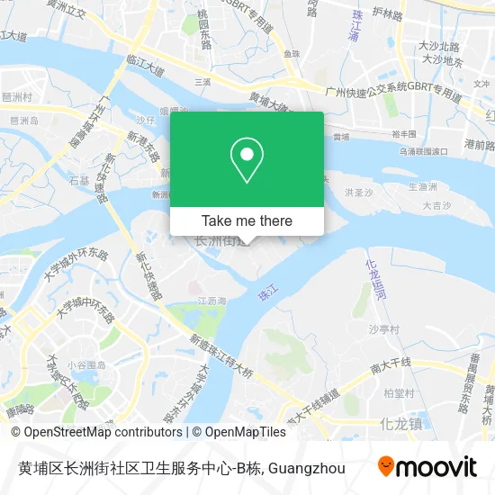 黄埔区长洲街社区卫生服务中心-B栋 map