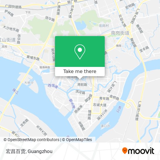 宏昌百货 map