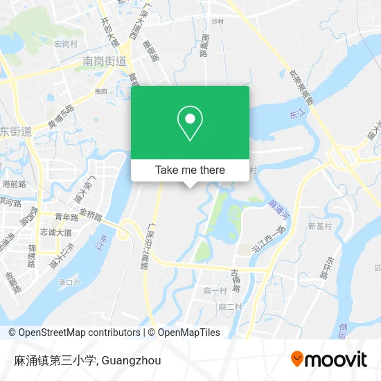 麻涌镇第三小学 map