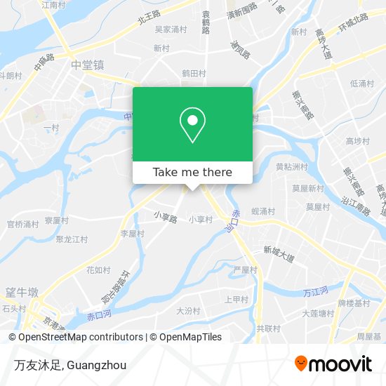 万友沐足 map