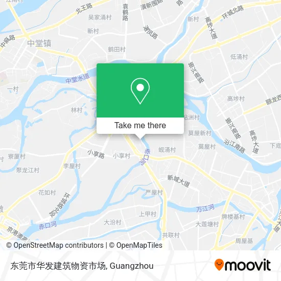 东莞市华发建筑物资市场 map