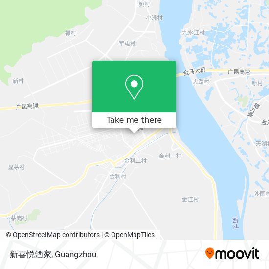 新喜悦酒家 map