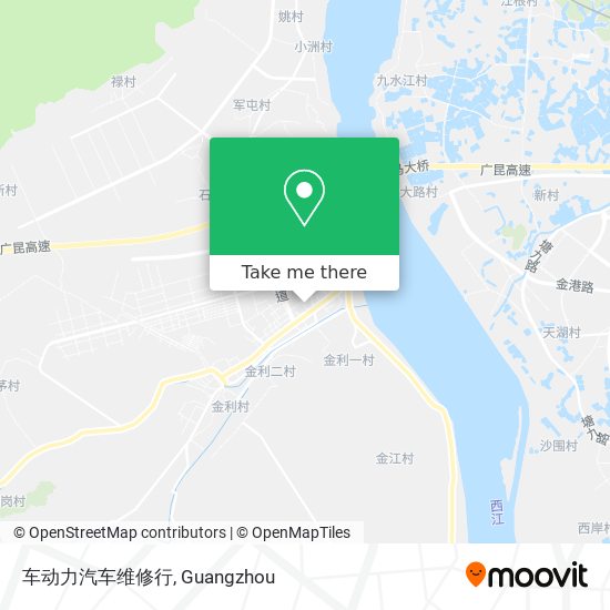 车动力汽车维修行 map