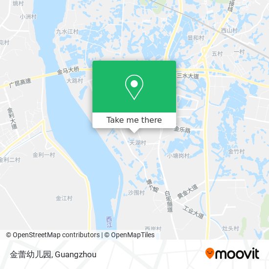 金蕾幼儿园 map