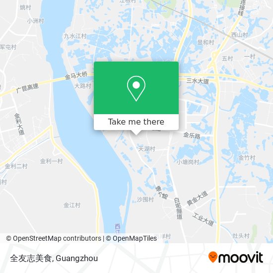 全友志美食 map