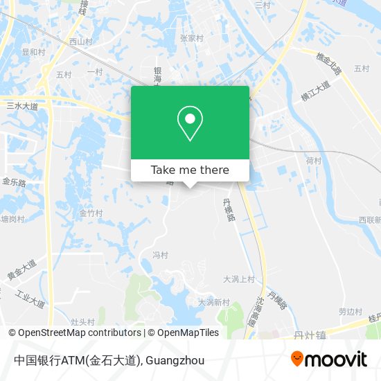 中国银行ATM(金石大道) map