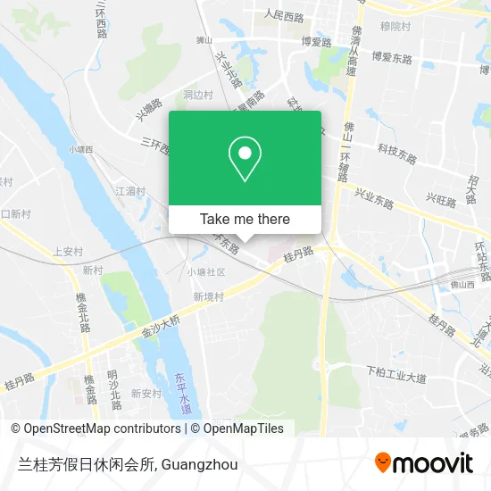 兰桂芳假日休闲会所 map
