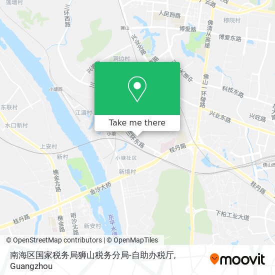 南海区国家税务局狮山税务分局-自助办税厅 map