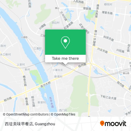 西堤美味早餐店 map