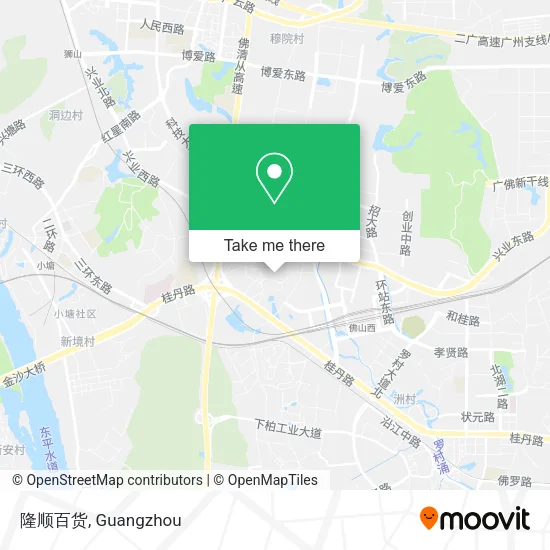 隆顺百货 map