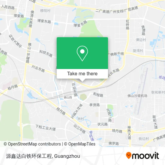 源鑫达白铁环保工程 map
