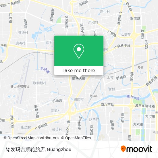 铭发玛吉斯轮胎店 map