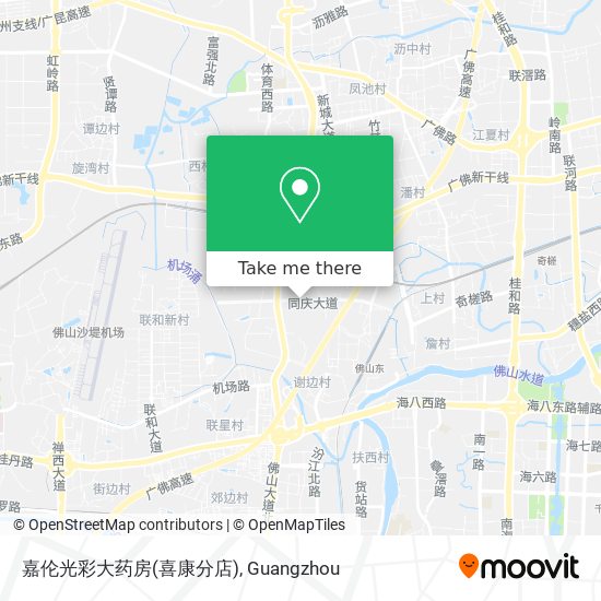 嘉伦光彩大药房(喜康分店) map