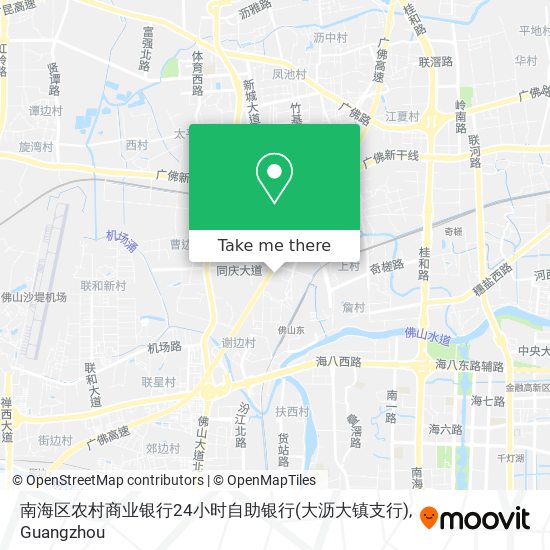 南海区农村商业银行24小时自助银行(大沥大镇支行) map