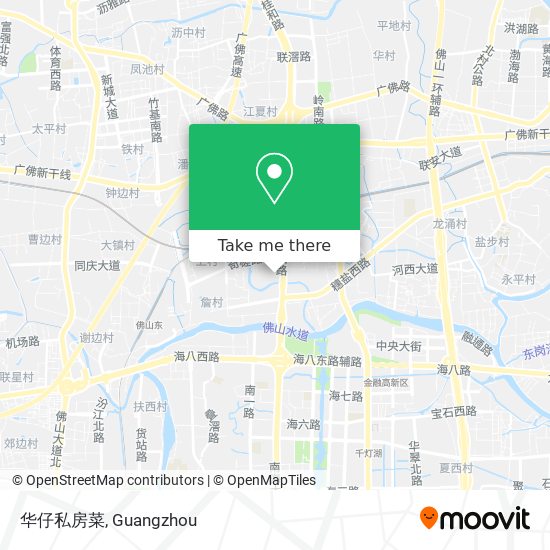 华仔私房菜 map