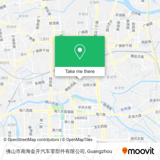 佛山市南海金开汽车零部件有限公司 map