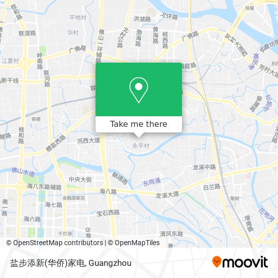 盐步添新(华侨)家电 map