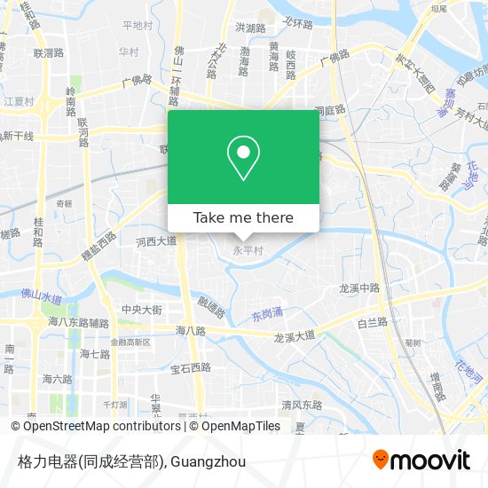 格力电器(同成经营部) map
