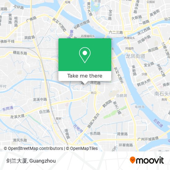 剑兰大厦 map
