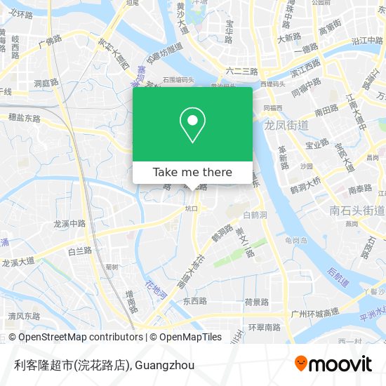 利客隆超市(浣花路店) map