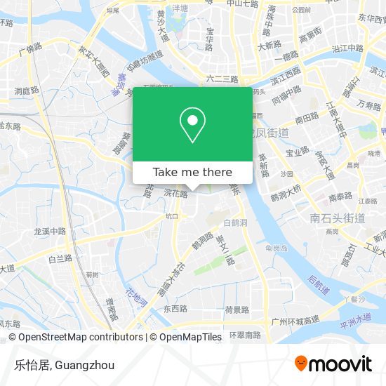 乐怡居 map